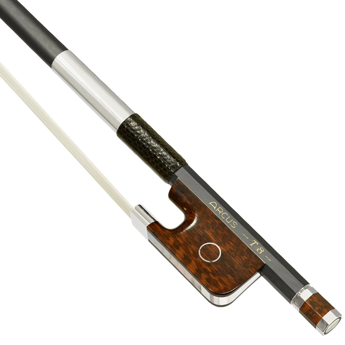 Arcus S8 Silver Violin Bow - Round — Vermont Violins